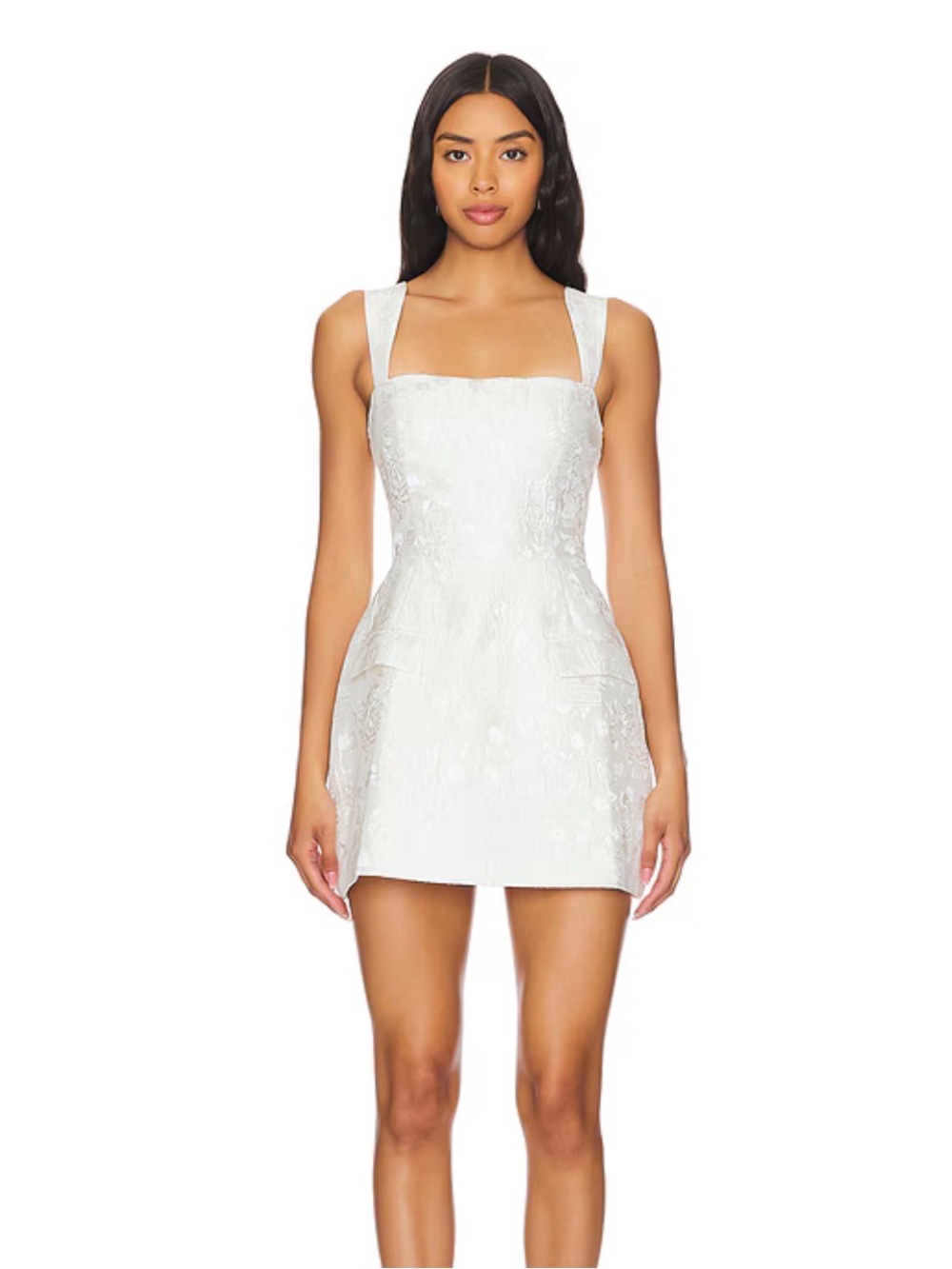 Amanda Uprichard Bethany Romper in White